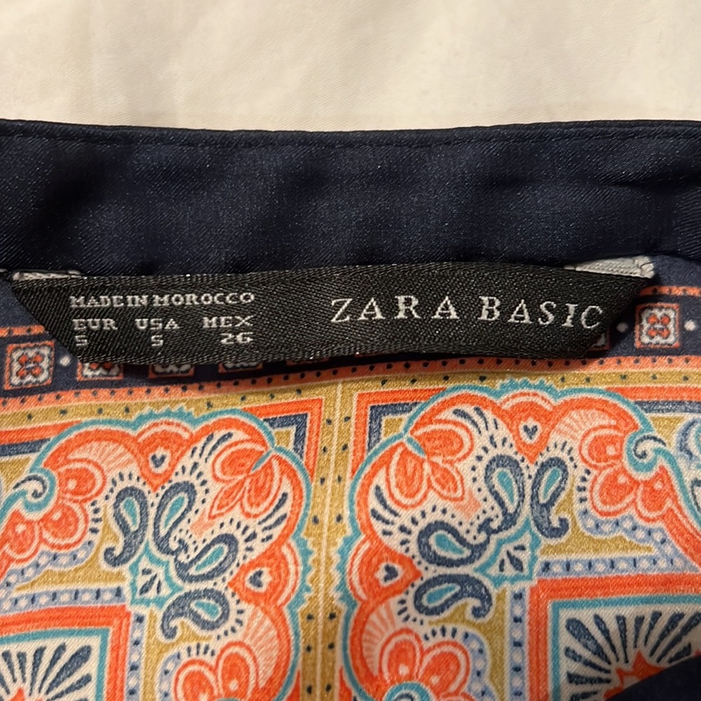 Zara Basic Small Handkerchief Blouse - image 2